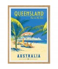 Retro Print | Queensland Fun In The Sun | A2